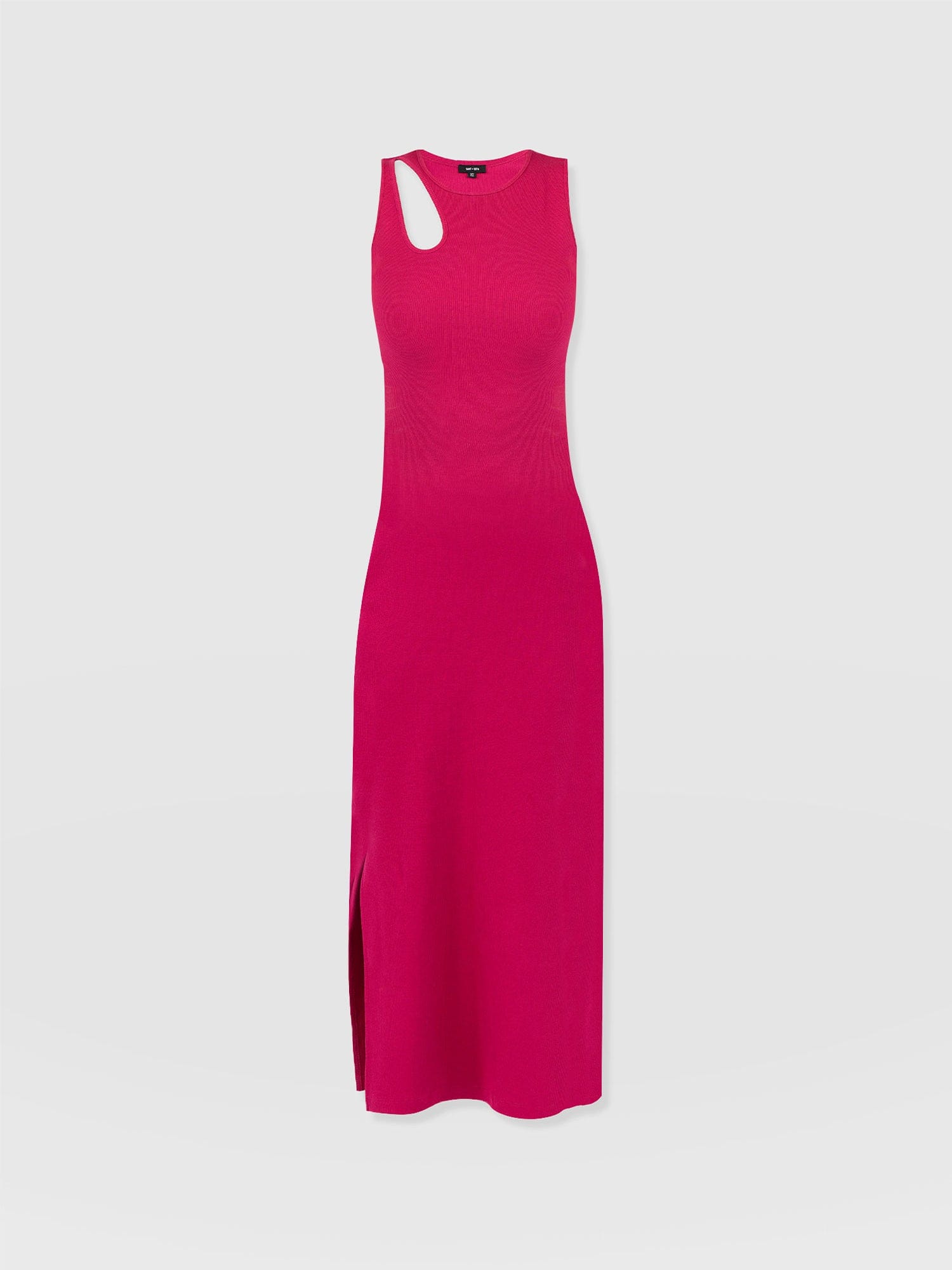 Axel Cut Out Dress - Fuchsia Pink - Women's Dresss | Saint + Sofia® USA
